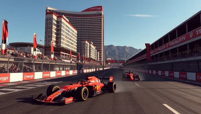 Météo pour F1 à Las Vegas 2025 : prévision de ciel ensoleillé