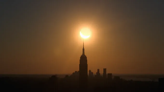 NYC va connaître une éclipse solaire totale en 2025