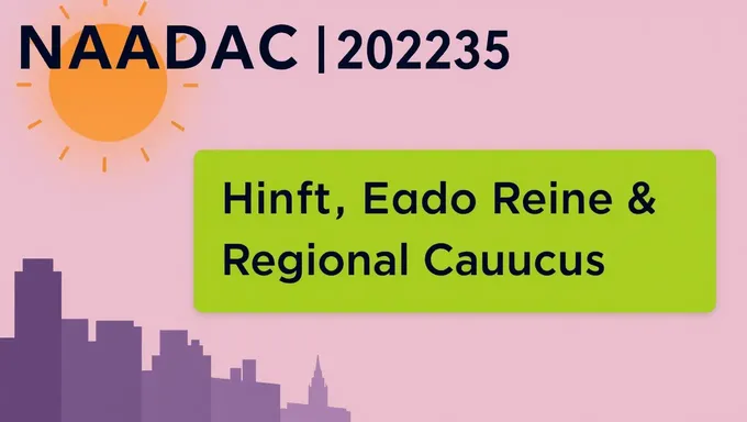 Naadac 2025 Délégués du Caucus régional du centre médian