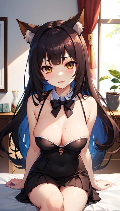 Nekopara Hentai : Art de catgirl anime mignon