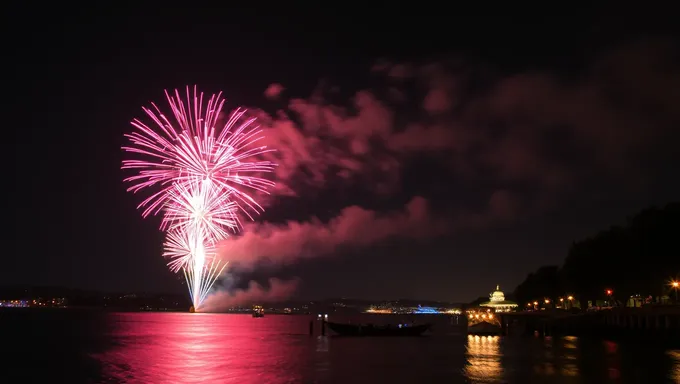 New Bedford Fireworks 2025 : Couleurs vives qui emplissent le ciel