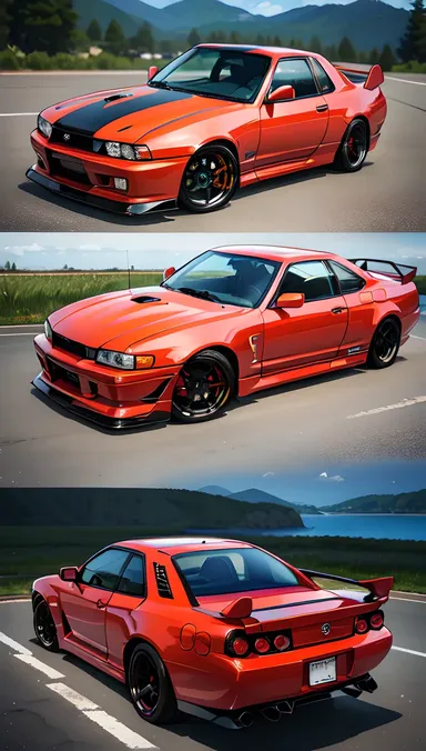 Nissan R34 Skyline GTR : Démon de Vitesse