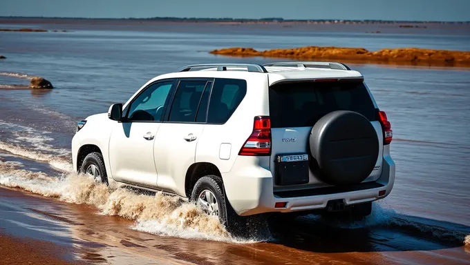 Niveaux et options du Toyota Land Cruiser Prado 2025