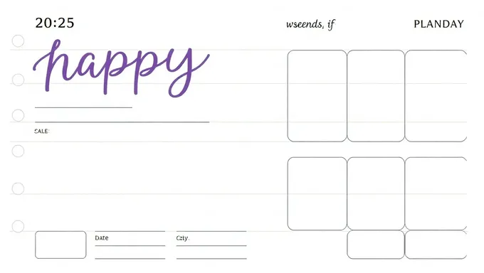 Nouveautés Happy Planner 2025