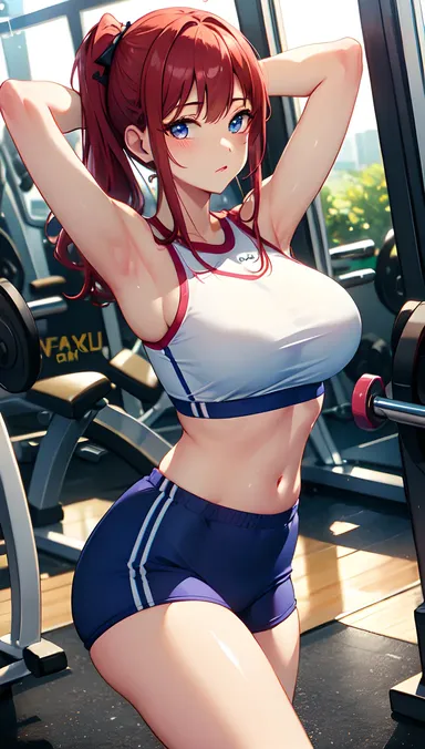 Obsession de Hentai au Gym