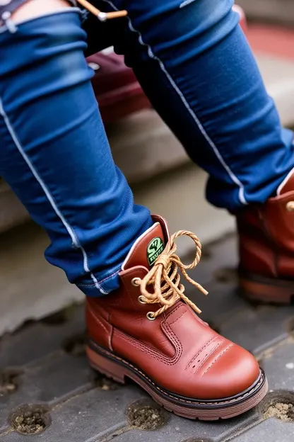 Option de style de bottes pour les filles en bas âge