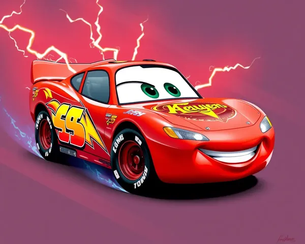 Option de téléchargement gratuit de PNG Lightning McQueen