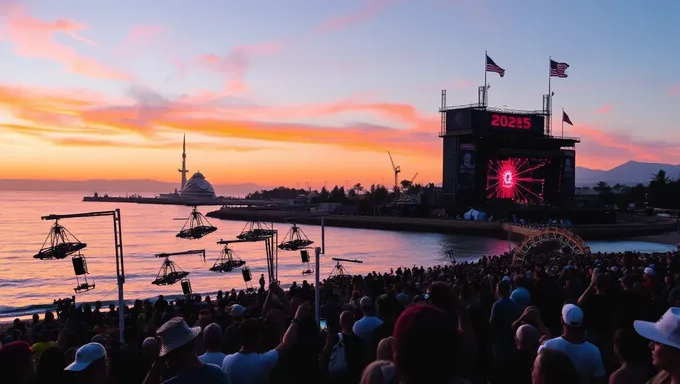 Options de nourriture et de boisson du Hangout Festival 2025