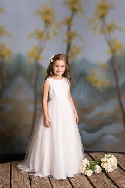 Options de robe de mariée pour la fille fleur