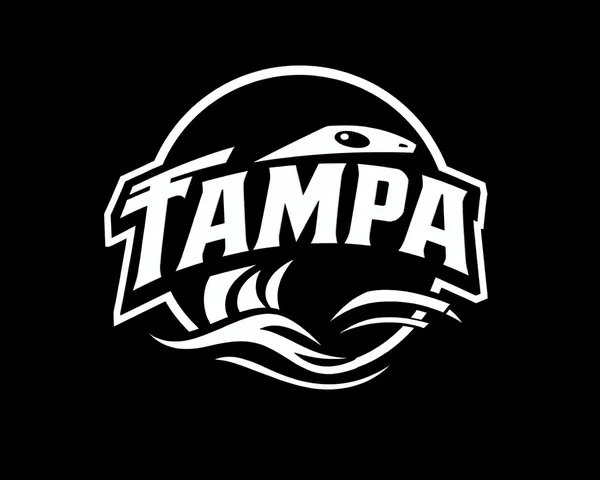 Options de schéma de couleur du logo de Tampa en PNG