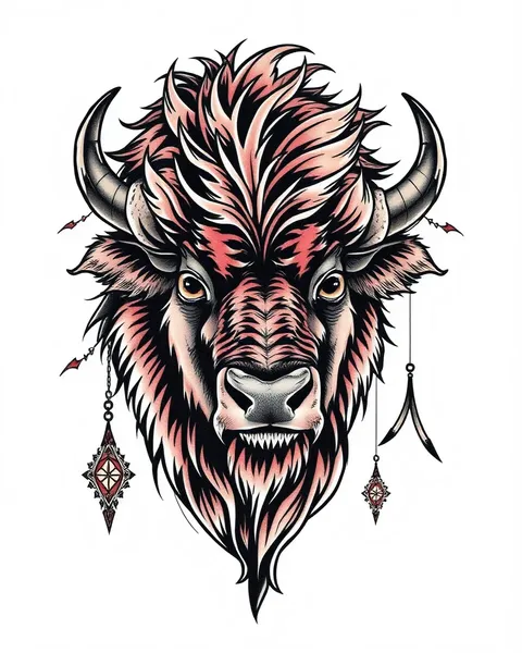 Options et conseils de placement pour tatouage de bisons