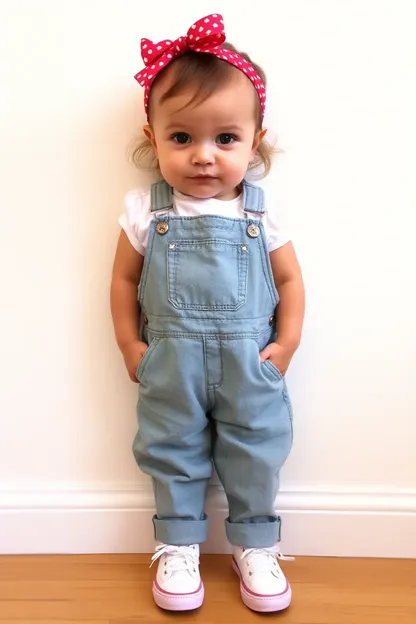 Overalls pour les Petites Filles Fierement Douces