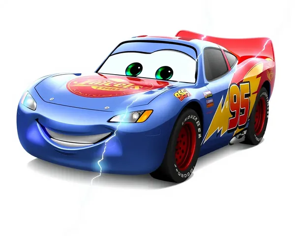 PNG de Lightning McQueen : Conception de caractère de Lightning McQueen Released