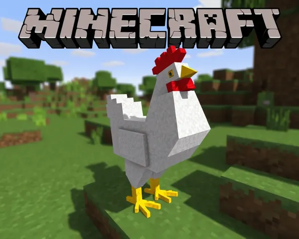 Pack de textures de poulet Minecraft PNG téléchargeable