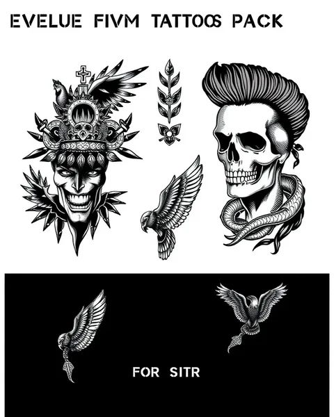 Packs de tatouages Fivem pour tatouages personnalisés