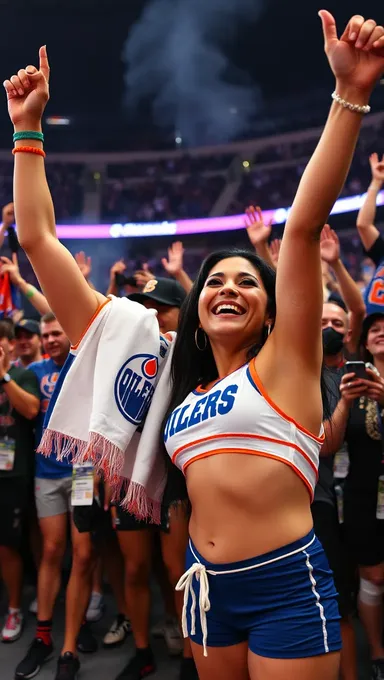 Partisans des Oilers seins : Partisans des Oilers seins