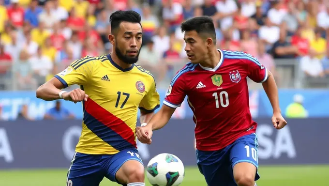 Performance d'Argentine au Copa Amérique 2025 contre la Colombie