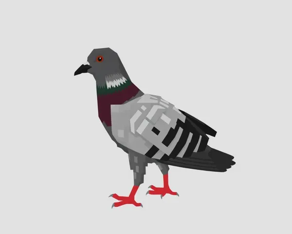 Personne de pigeon Minecraft PNG : Options de personnalisation