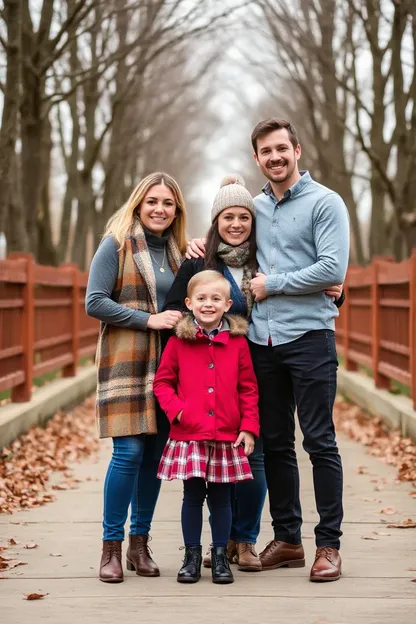 Photo de famille parfaite pour des souvenirs parfaits