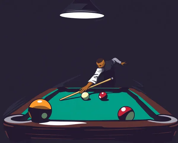 Photo de joueur de billard PNG trouvée