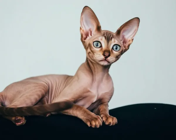 Photos adorables de chats Devon Rex