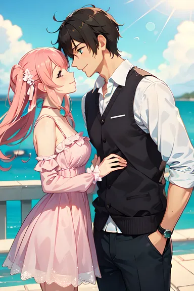 Photos de Couples Chéris de Kawaii d'Anime