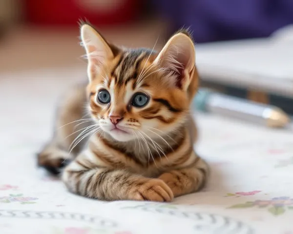 Photos de chats petits unissent le monde félin