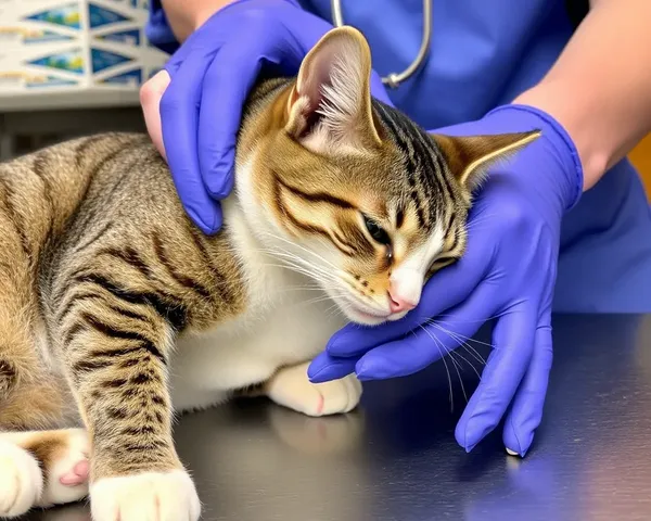 Photos de guérison de chats castrés masculins