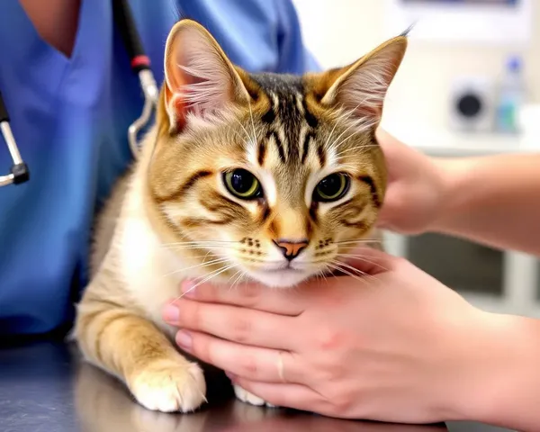 Photos de guérison de stérilisation de chats illustrent la procédure de stérilisation