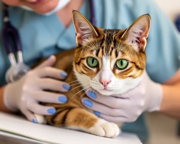 Photos de guérison du chat stérilisé pour suivre le progrès de la récupération