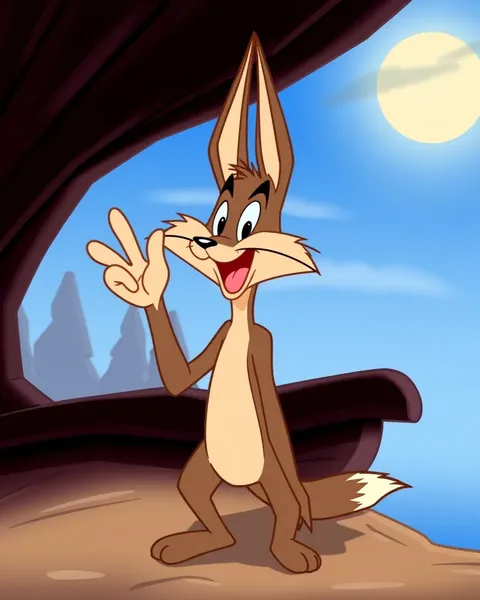 Pictures de cartoon de Wile E