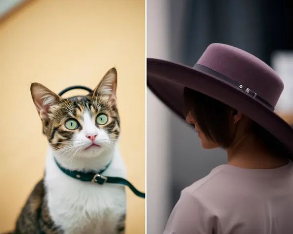 Pictures de chats et de chapeaux : compositions captivantes de chats et de chapeaux