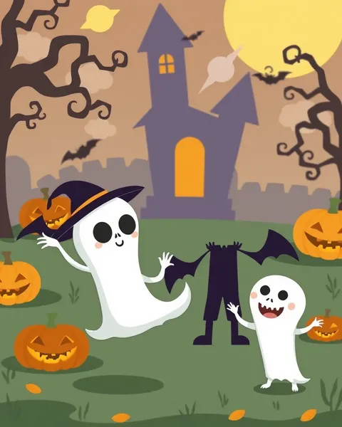 Plus d'images humoristiques de Halloween de cartoon pour que les enfants s'amuser