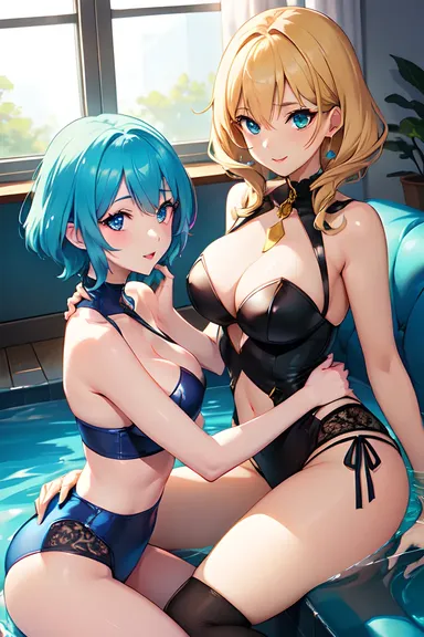 Plus de photos d'anime lesbienne à explorer