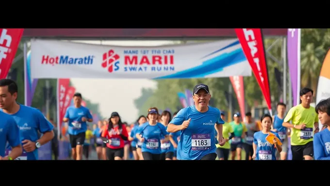 Pocari Sweat sponsorise le marathon chaud au Viêt Nam 2025