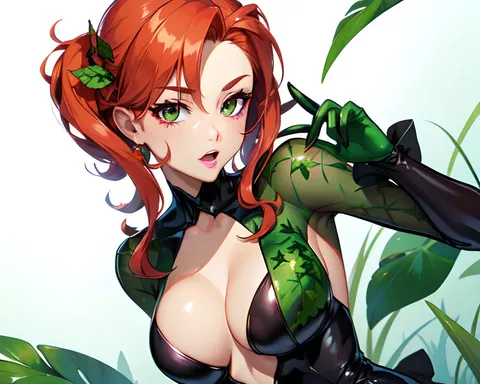 Poison Ivy Rule 34 : Magie Noire de la Plante Toxique