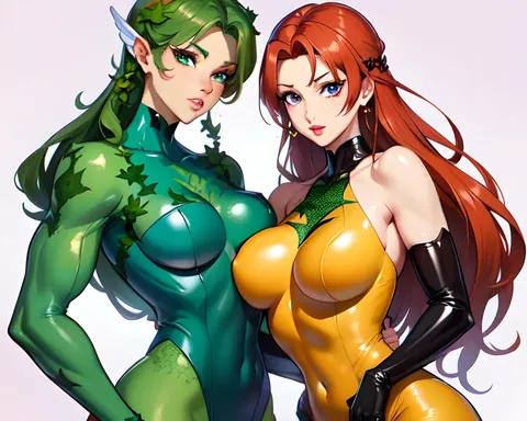 Poison Ivy Rule 34 : Monde Caché de la Plante Mortelle