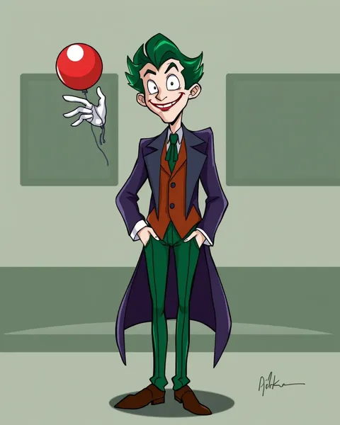 Portfolio d'images de cartoons du Joker