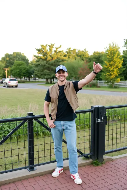 Poses de gentleman pour des photos