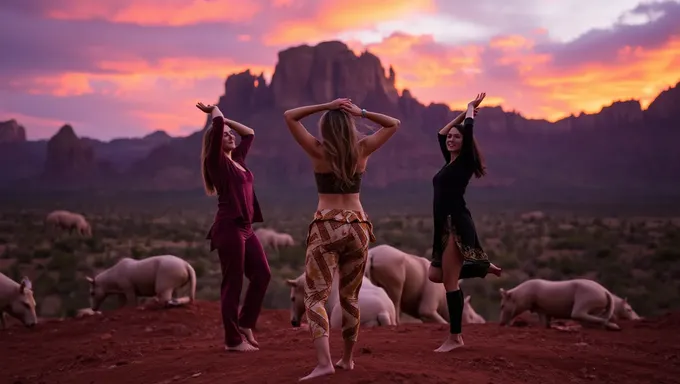 Posse de danse éthérée de Sedona 2025 : titre de l'événement principal