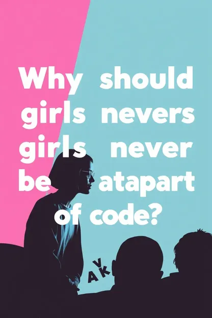 Pourquoi les filles ne devraient pas participer au code