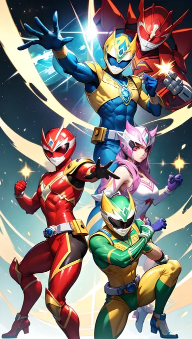 Power Rangers R34 : Puissance inarrêtable des Power Rangers R34