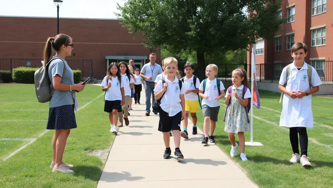 Premier Jour de l'École 2025 : L'Excitation et l'Attente Remplissent l'Air