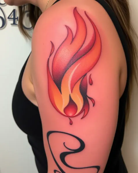 Premier tatouage de feu : Art corporel pour l'expression personnelle