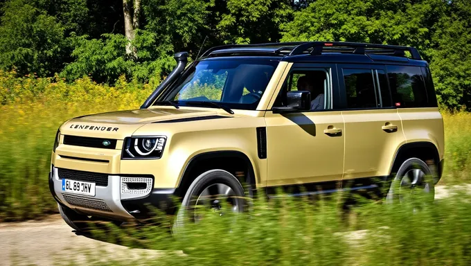 Prix et spécifications du Land Rover Defender 2025