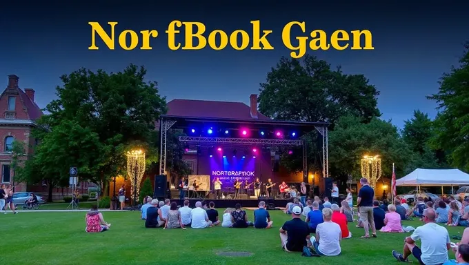 Programme de concert de Green Village Northbrook 2025