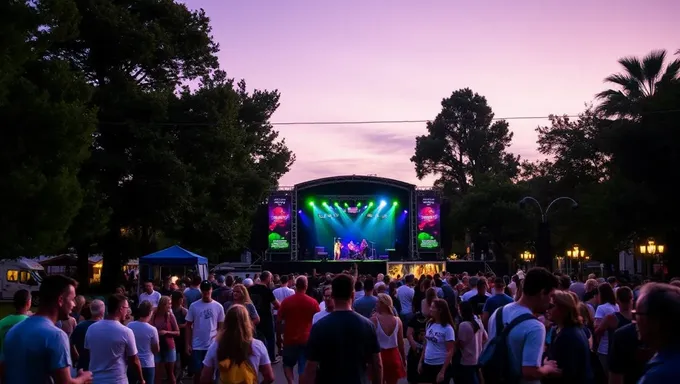 Programme de concerts du parc du comté d'Orange 2025 disponible maintenant