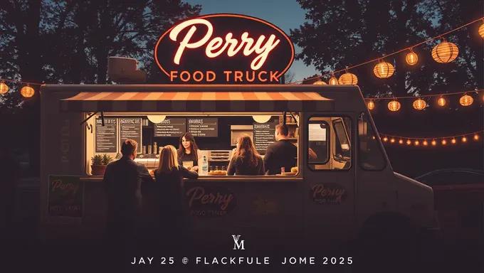 Programme du Perry Food Truck Friday 2025 dévoilé