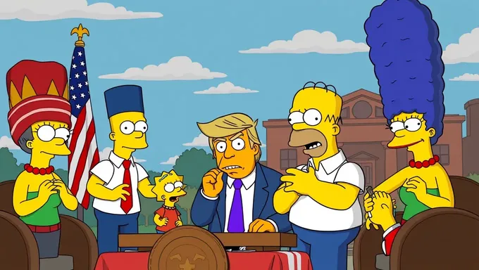 Prophecy des Simpsons 2025 : La Mort de Trump Imminente