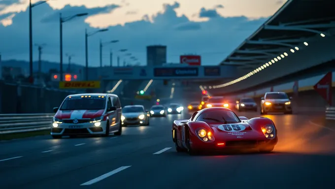 Préparatifs du circuit de Lemans 2025 en cours